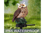 Garden Solar Lights Outdoor Decor- Resin Owl Solar LED Garden Lights-Waterproof, Energy Saving- Owl V1263-JX-1695