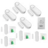 4 Pack Mini Door Window Home Security TY APP 2.4G WIFI Wireless Magnetic Sensor Anti-Theft V1294-YM0901-HS7020-4