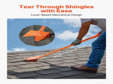 Shingle Shovel 2 Pack, D-Grip Handle Shingle Roof Ripper, High Hardness 45 Steel & Lightweight Easy V952-WPQCQ2PCS45HM4AUG001V0