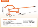 Timberjack, 46.5 in, Heavy Duty Steel Log Lifter, Log Roller with Adjustable Cant Hook, Logging V952-YMQJDSZDTIMB107OFV0
