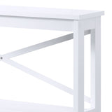 Sarantino Faustine Thin Cross Console Table TBL-NTD-502-02