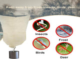 Winter Plant Cold Protection Covers with Zipper & Drawstring V888-ELOSUNG49261