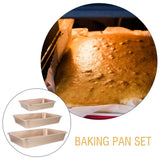 Golden Carbon Steel Baking Pan Set, Nonstick, Versatile for Oven V1366-AZ2-W-17390
