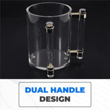Hand Washing Cup Acrylic Wash with Two Handles for Jewish Prayer Cylinder V1366-AZ2-W-17718
