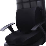 Seat Cushion Lumbar Support Set Polyester Comfortable Chair Cushion for Office Home Flannelette Set V1294-YM0716-3116220009011