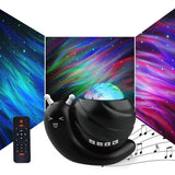 BT Speaker Night Light, Snail Starry Sky Projector Lamp, Creative Bedroom V1263-JX-7724