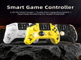 Smart Game Controller 2.5D HD Screen Purple Kirin Joystick Heart Rate - Yellow - Size 1PCS V1102-DSZ-0012-100-YEL-1PCS