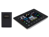 Colorful Touch Screen Digital Weather Forecast Station Wireless Indoor Outdoor Thermometer V1294-YM0521-3113230046611