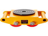 4PCS Skate Dolly, 17637LBS/8T Industrial Mover, Heavy Duty Carbon Steel V952-GYXTKHSG46TPUH5BLV0