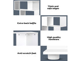 Artiss Bookshelf 3 Tiers - NINA White FURNI-E-DIS-AKEI-WH