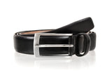 Dents Premium Quality Plain Leather Belt Full Grain Classic Genuine - Black V563-DENTS-LBELT-BLK-8-1039-S