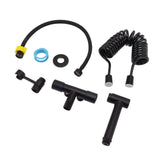 Bathroom Handheld Bidet Sprayer Kit Bidet Toilet Sprayer with Hose for Women Feminine Wash Black V1294-YM0703-3112230002211
