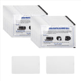 CR80 Card Reader Cleaning Cards, 50PCS Dual Side Cleaner, POS Swipe Terminal Cards V1192-AZ-W-23044