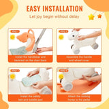 VEVOR 4 in 1 Rocking Horse for Toddlers 1-3 Years, Baby Rocking Horse with Detachable Balance Board, V952-ETYBMHSSLDGNI03YAV9