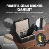 VEVOR Faraday Box Signal Blocking Holder for 5~8 Car Keys Key Safe Fob Protector V952-XHPBHJTZ5443J0LB8V0