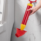 Toilet Plunge Blaster, High Pressure Toilet Plunger, Drain Sinks and Plumbing Clogs, High-Pressure V1369-AZ3-W-09675