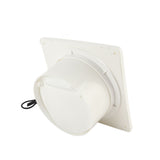 Solar Exhaust Fan 50W 6in ABS Protective Mesh IP67 Waterproof Ventilator for Greenhouses Pet Houses V1294-YM0703-3111230078711
