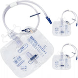 2000Ml Catheter Bags for Men and Women 3 Pack Urinary Drainage Bags with Enhanced Anti-Reflux Drip V1370-AZ4-17674