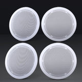 Giantz 6 Inch Ceiling Speakers In Wall Speaker Home Audio Stereos Tweeter 4pcs SPK-CEILING-MSR127X2