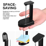 Ticket Holder Black Plastic Easy Access Space-Saving for Restaurant and Office 4Pcs V1369-AZ3-W-16783
