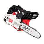 Giantz 25cc Petrol Chainsaw 10" Bar E-Start Tree Pruning Chain Saw CSAW-25CC-N-10SC-RDWH