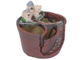 Succulent Plants Flowerpot Resin Mini House Flower Planter Container Home Decor V1294-YM0901-3111200296311