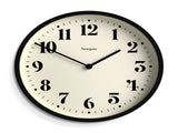 Newgate Number Four Wall Clock Matte Black V398-NGNUMFOU240K