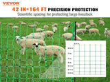 Electric Fence Netting, 1.06 x 49.98 m, PE Net Fencing with Posts & Double-Spiked Stakes, Utility V952-DXJCWLW42IN1LYCCLV9