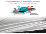 Motorcycle Cover, 190T Waterproof Motorcycle Covers With Lock Holes, Uv Protection Dust Covers For V1188-MS-227-2574