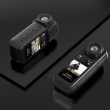 2.7K HD Mini Action Camera with 180&deg Rotating Lens, Portable Design, 64GB TF Card Included V178-59165