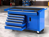 Giantz 6 Drawer Tool Chest Trolley Cabinet Cart Toolbox Storage Organiser Wheels TB-6DR-ROLL-CT-BL