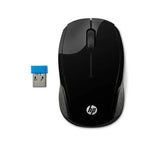 HP 200 Wireless Mouse Radio Frequency USB Optical 3 Button 1000 dpi 2xAAA Up to 12M Battery life V1202-V2-NAHP-X6W31AA