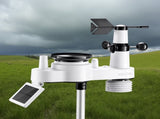 7-in-1 Wi-Fi Weather Station with APP, 190.5 mm VA Display, Wireless Solar Powered Outdoor Sensor, V952-TYNQXZWIFI7586OBK001V3