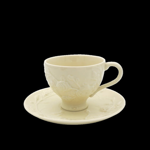 Faubourg Rose Embossed Cup and Saucer - 250ml V650-CB72201