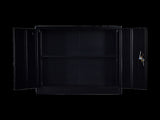 Two-Door Shelf Office Gym Filing Storage Locker Cabinet Safe V63-799167