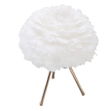 Feather Table Lamp Adjustable Color Brightness Rechargeable Touch Control Decoration Night Light V1294-YM0716-3119220111511