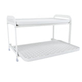 Cup Organizer Rack Double Layer Space Saving Removable Tray Cup Drying Rack for Home Large Size V1294-YM0901-3118230310111