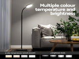 Artiss LED Floor Lamp Remote Adjustable Light Stand Home Living Room Reading LAMP-FLOOR-LED-150-BK