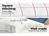 Giselle Bedding Pillowtop Mattress Topper 5cm Thick Pad for Back Pain Relief Washable Underlay TOPPER-PT-D