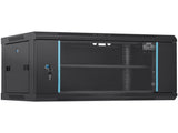 6U Wall Mount Network Server Cabinet, 15.5'' Deep, Server Rack Cabinet Enclosure, 200 lbs Max. V952-WLJJGHBL6U1556GI7V0