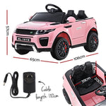 Rigo Kids Electric Ride On Car Range Rover-inspired Toy Cars Remote 12V Pink RCAR-EVOQUE-PK