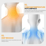 3 in 1 Electric Cervical Neck Massager Pillow - Bone V888-ELOSUNG55183-2