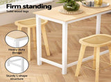 Artiss Bar Table and Stools Set Dining Desk Kitchen Chairs Cafe Pub BA-TAB-CHR-SET-NW