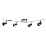 Lamp Holder 4 Head Adjustable Flexible Rotation GU10 Light Holder for Bedrooms Living Rooms V1294-YM0715-3119210320711