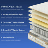 Audreamy Kaveno Kids Mattress Latex King Single V1364-AU-M-KAVENO-LTX-KS