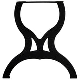 Dining Table Legs 2 Pcs X-frame Cast Iron 43_245432