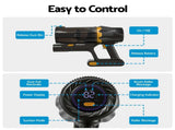 DEVANTI 30000Pa Cordless Stick Vacuum Cleaner 4-in-1 Handheld Vac, Gold VAC-CL-G60-GD