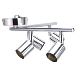 Lamp Holder 4 Head Adjustable Flexible Rotation GU10 Light Holder for Bedrooms Living Rooms V1294-YM0715-3119210320711