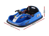 Rigo Kids Ride On Car Bumper Kart 6V Electric Toys Cars Remote Control Blue RCAR-BUMPER-KART-BU
