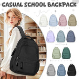 14-inch Laptop Backpack Waterproof Lightweight Daypack for School University, Purple, Compatible V1188-MS-325-0791